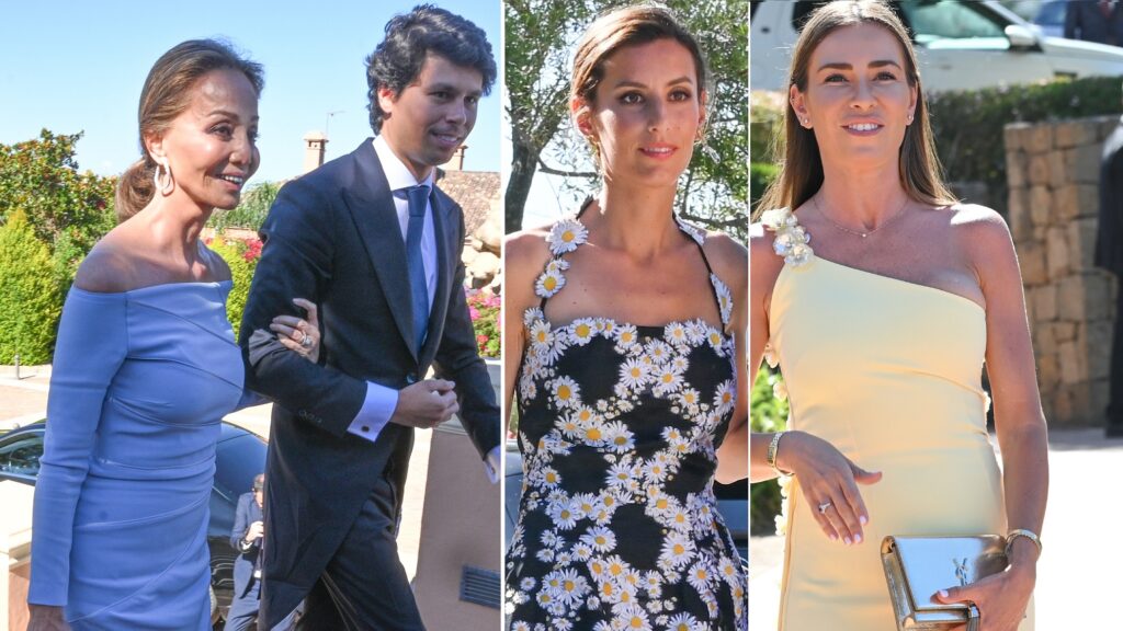 Los looks y los detalles de la boda del sobrino de Isabel Preysler, Álvaro Castillejo, y Cristina Fernández Torres
