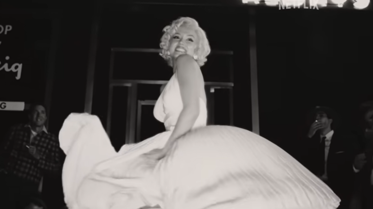Ana de Armas interpreta a Marilyn Monroe en 'Blonde'.