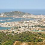 Vista de Ceuta desde el mirador de Isabel II.