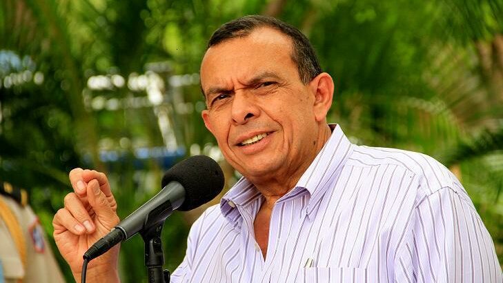 El expresidente de Honduras, Porfirio Lobo