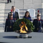 Los Reyes presiden el homenaje de Estado a las víctimas de la pandemia en el Palacio Real