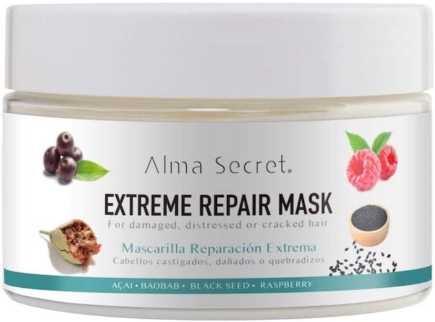 Mascarilla para pelo teñido Extreme repair mask de Alma Secret