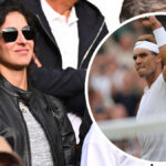 Mery Perelló presume de tripita de embarazada durante el partido de Rafa Nadal en Wimbledon