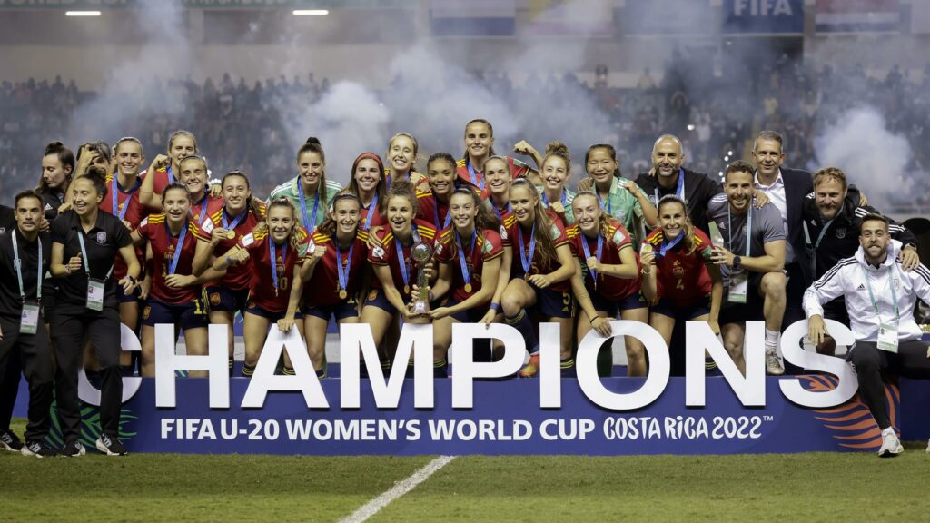 La selección española femenina Sub-20 se corona campeona del mundo