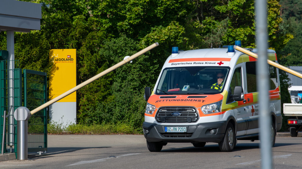 Al menos 31 heridos por un accidente en una montaña rusa en Legoland (Alemania)