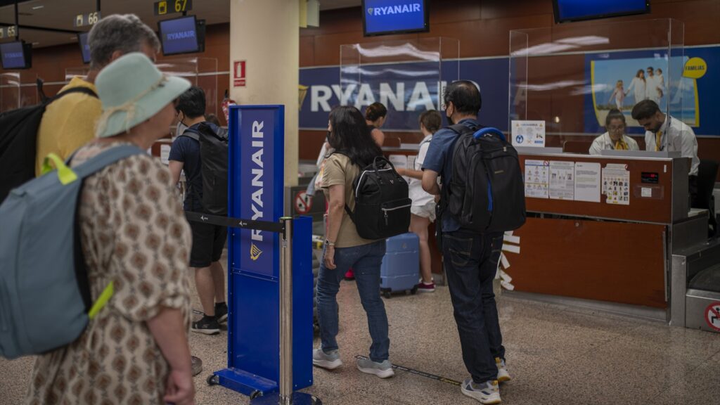 Huelga de Ryanair: la segunda jornada deja dos vuelos cancelados y 27 retrasos