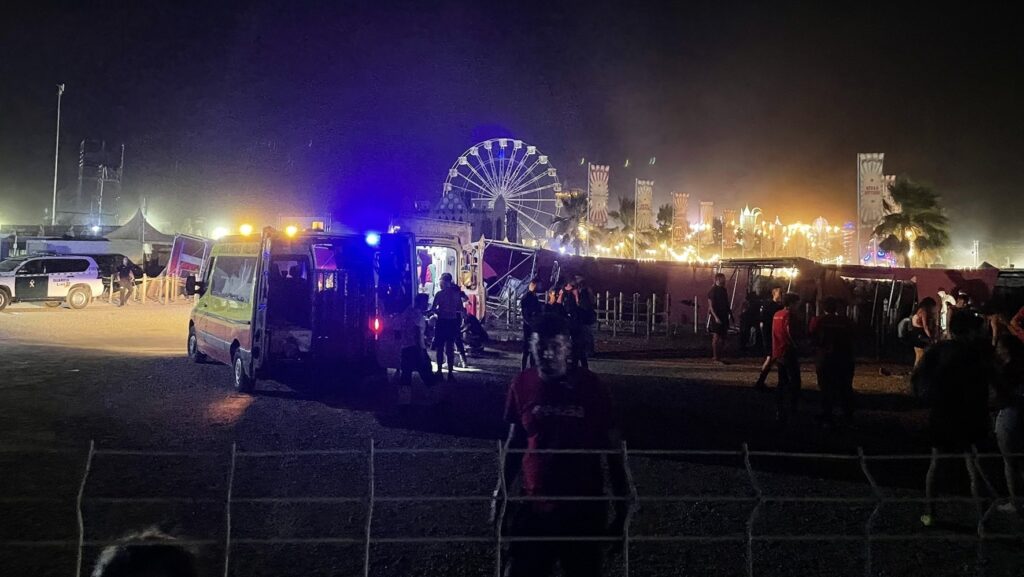 Tragedia en Cullera: al menos un muerto y 17 heridos en el Medusa Festival al caer unas estructuras por el viento