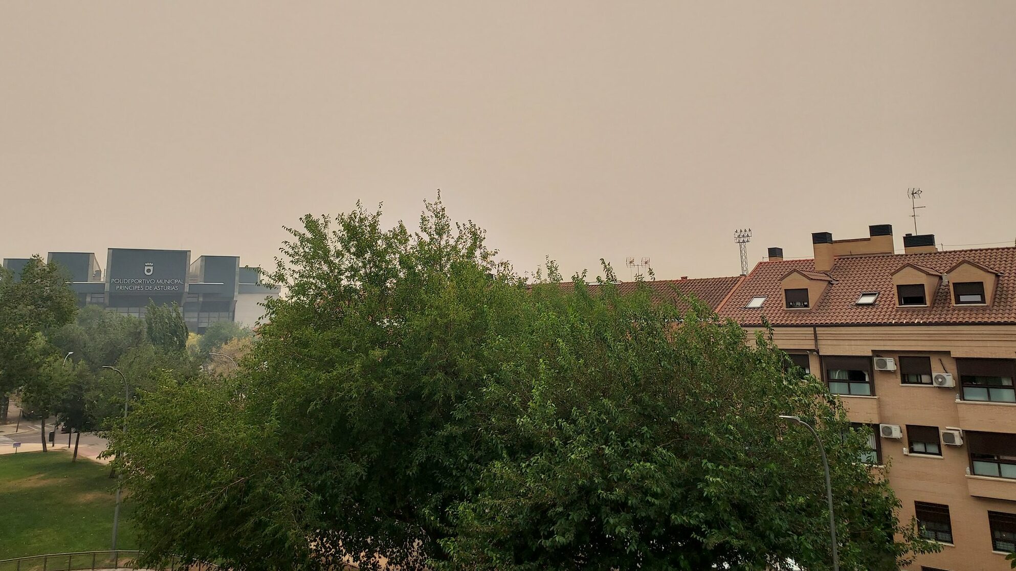 Imagen de Madrid nublado
