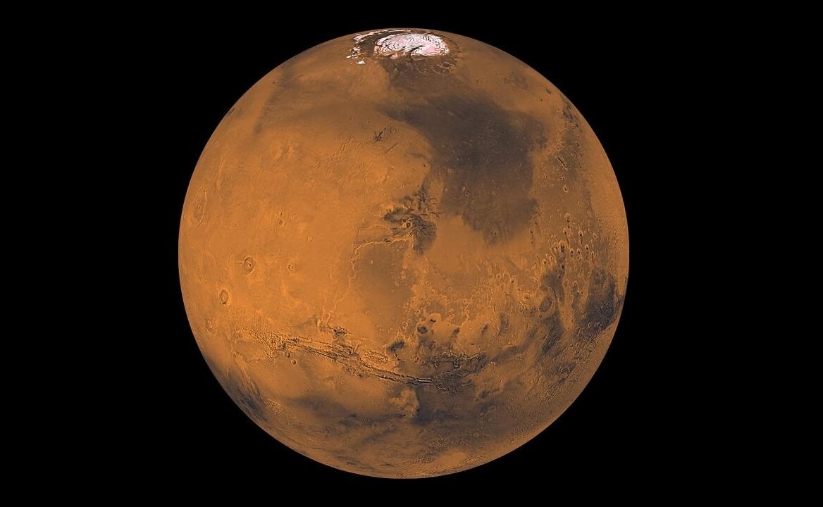 Imagen espacial de Marte