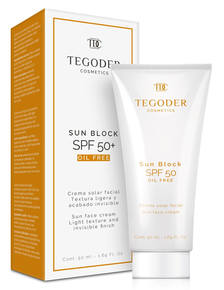 Protetor solar SPF50 Spray, da Tegoder cosmetics