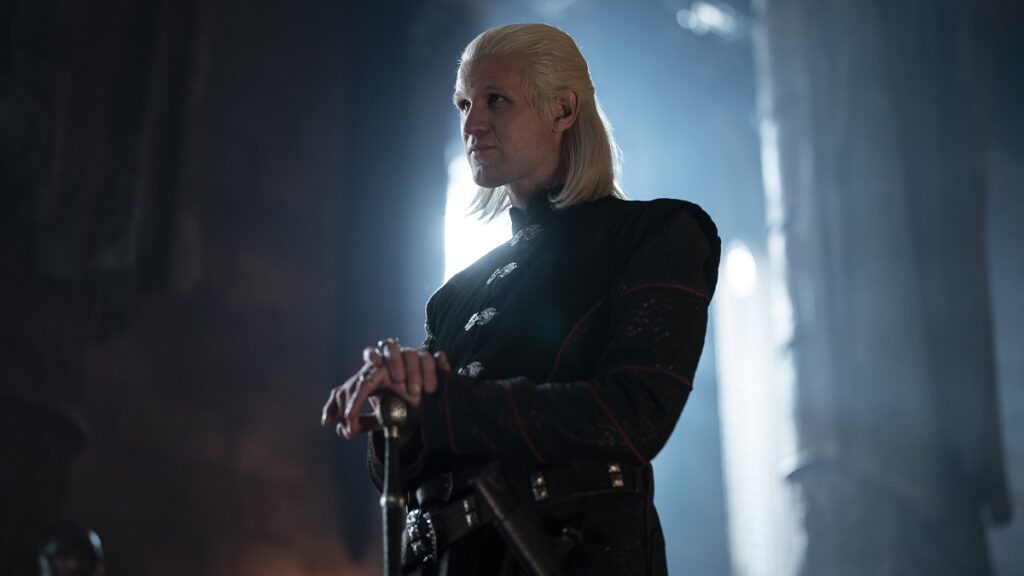 Matt Smith como Daemon Targaryen en 'La casa del dragón'