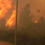 Incendio en Bejís (Castellón)