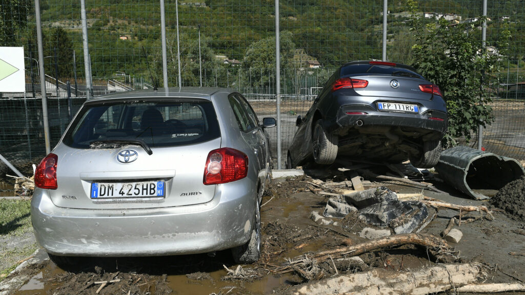 Un fuerte temporal de lluvia, granizo y viento deja al menos cinco muertos en Italia