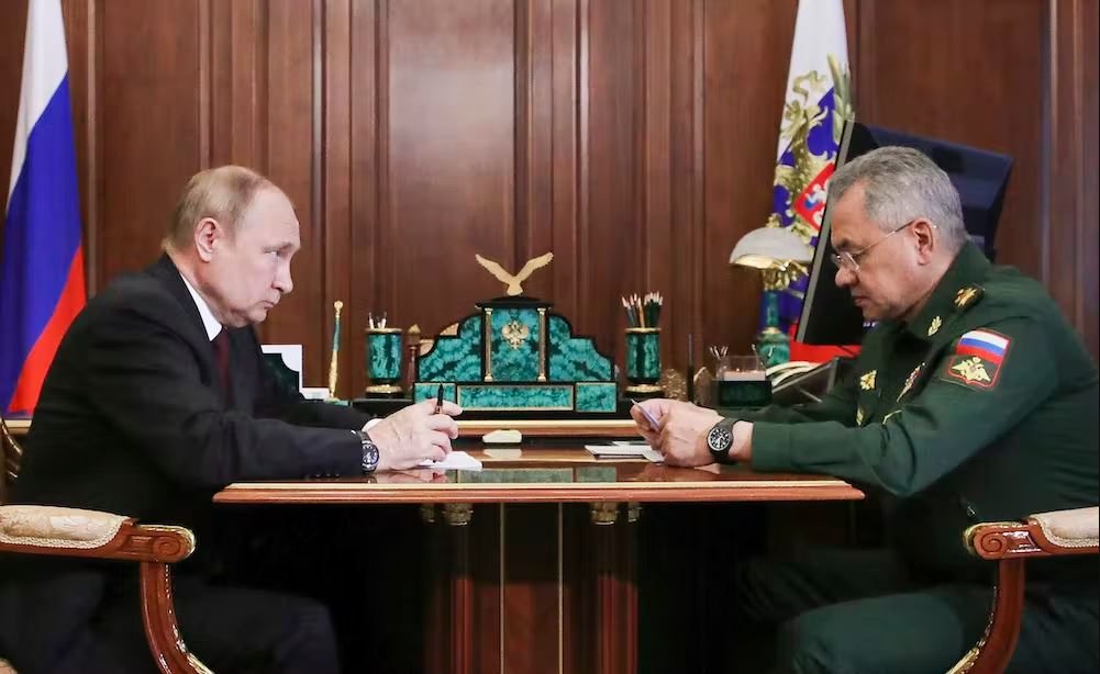 Putin y Sergei Shoigu