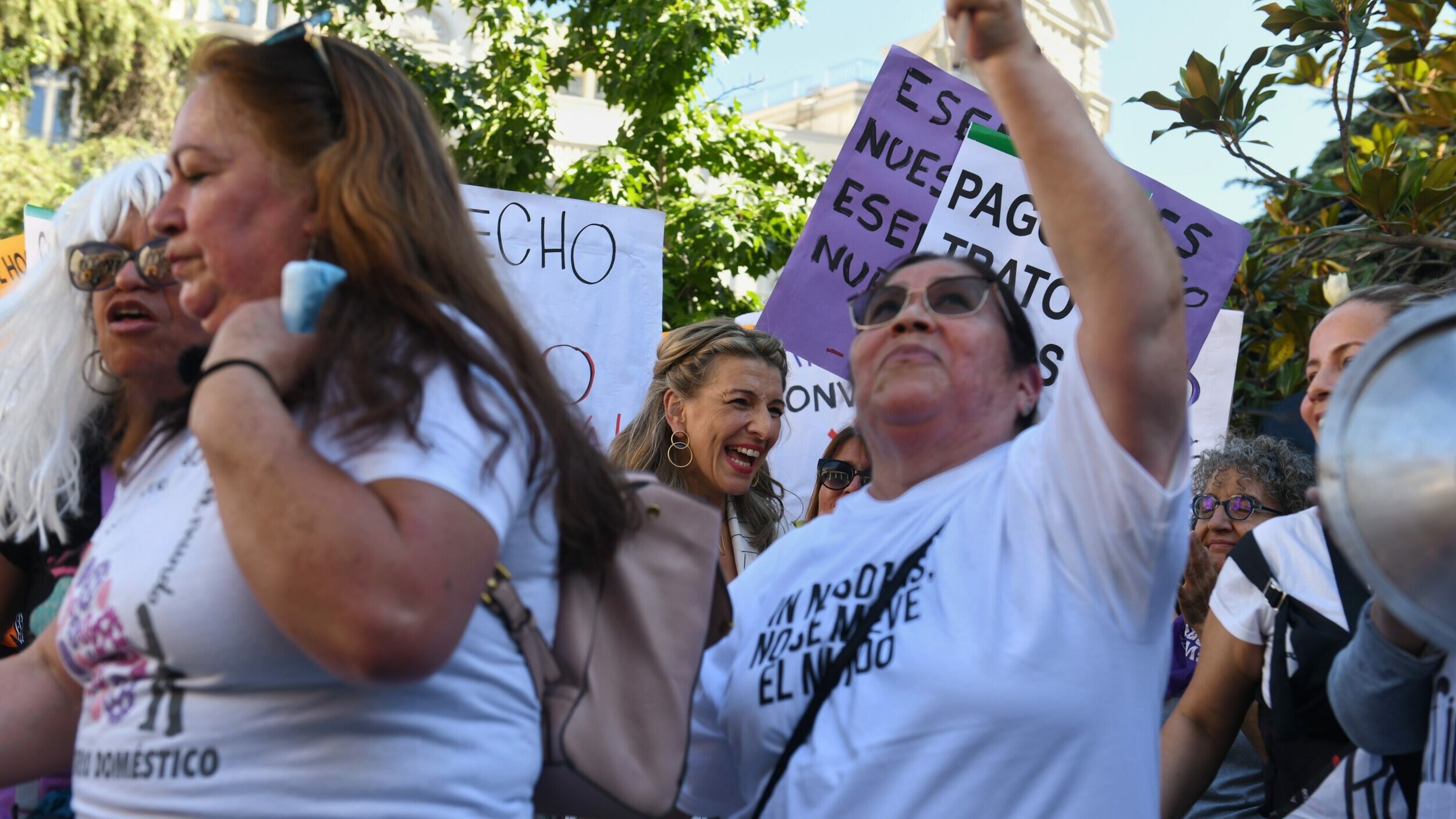 Las empleadas de hogar celebran la aprobación del convenio que protege sus derechos