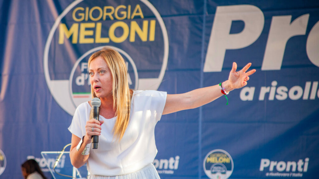 El tablero italiano tiembla: llega Giorgia Meloni