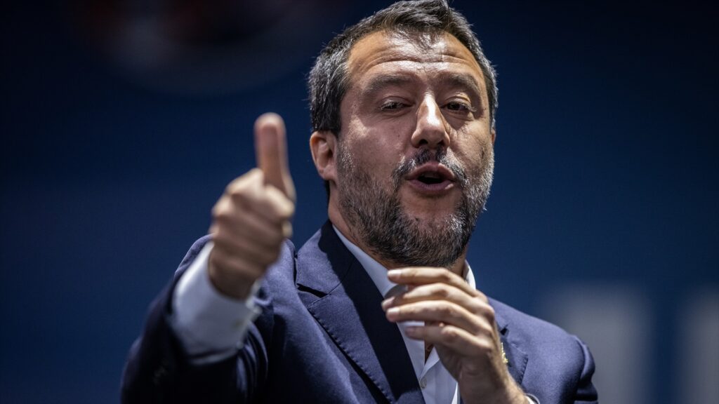 Matteo Salvini, líder del partido italiano de La Liga
