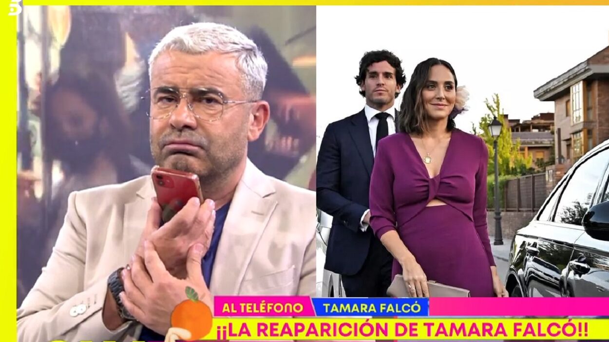 Jorge Javier Vázquez habla con Tamara Falcó en Sálvame