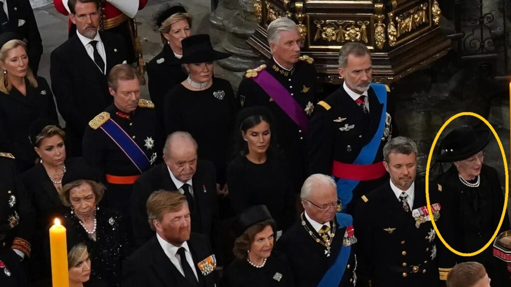 La reina de Dinamarca da positivo en covid tras asistir al funeral de la reina Isabel II
