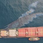 Concluye la extracción del combustible del buque encallado en Gibraltar