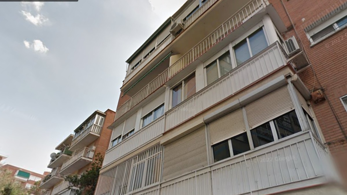 Imagen procedente de Google Maps del edificio calcinado