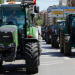 Manifestación de agricultores y ganaderos en Granada el pasado junio. Sector agrario