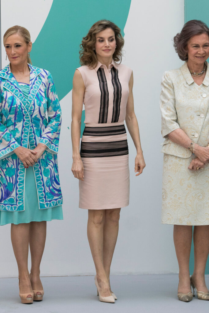 La reina Letizia y Cristina Cifuentes