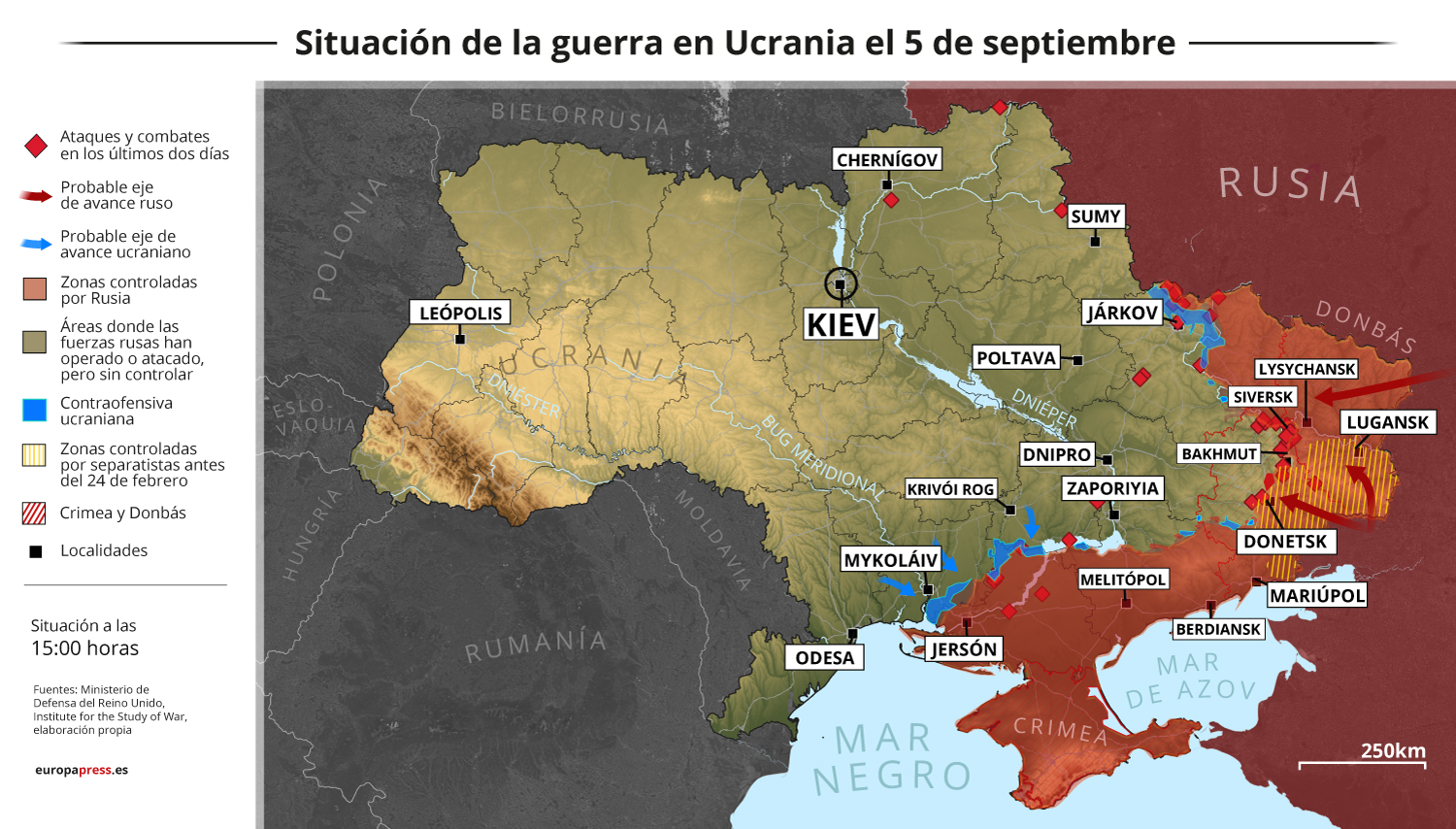 Última Hora De La Guerra En Ucrania En Directo Rusia No Reanudará El