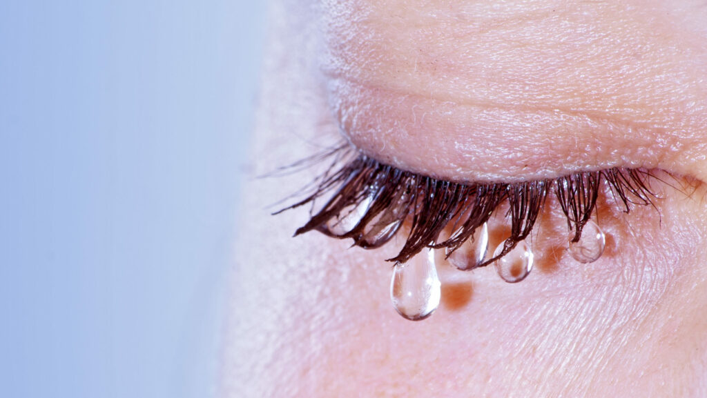 Lo que una lágrima puede decir sobre nuestra salud