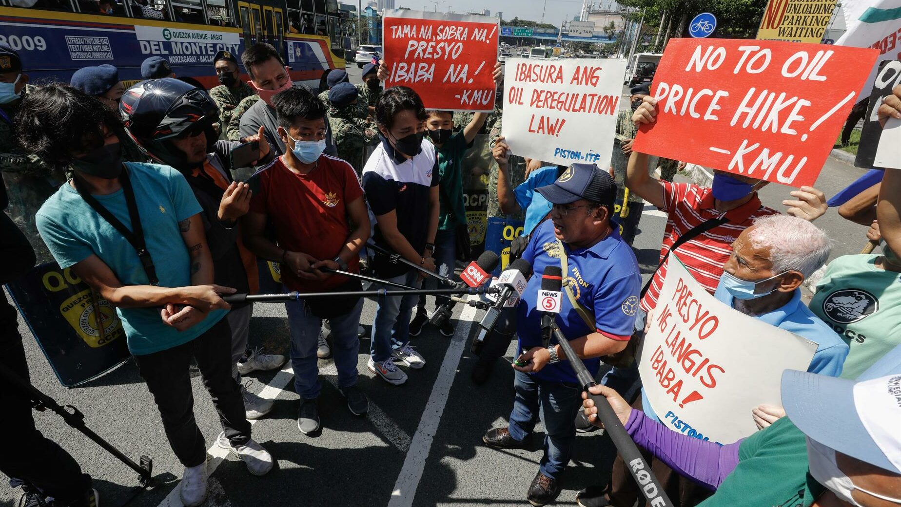 Protestas filipinas