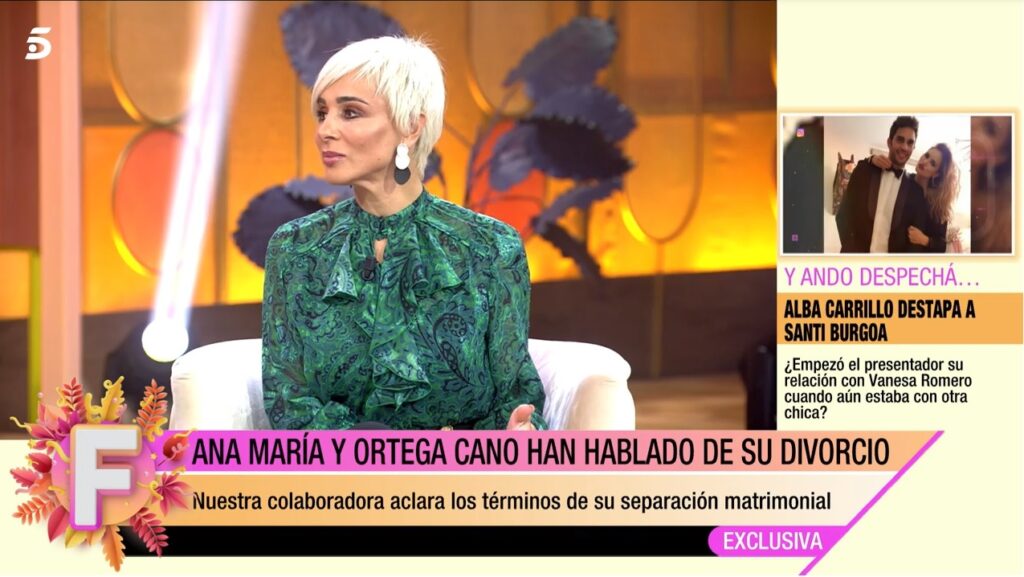Ana María Aldón habla del proceso de divorcio con José Ortega Cano