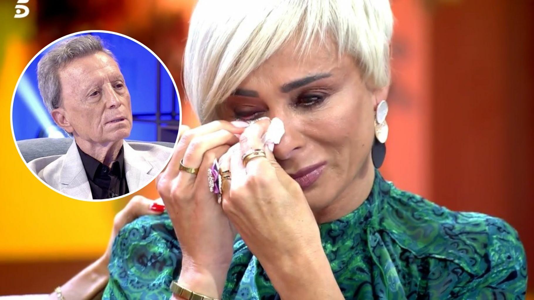 Ana María Aldón rompe a llorar al recibir un mensaje de Ortega Cano tras confirmar su divorcio