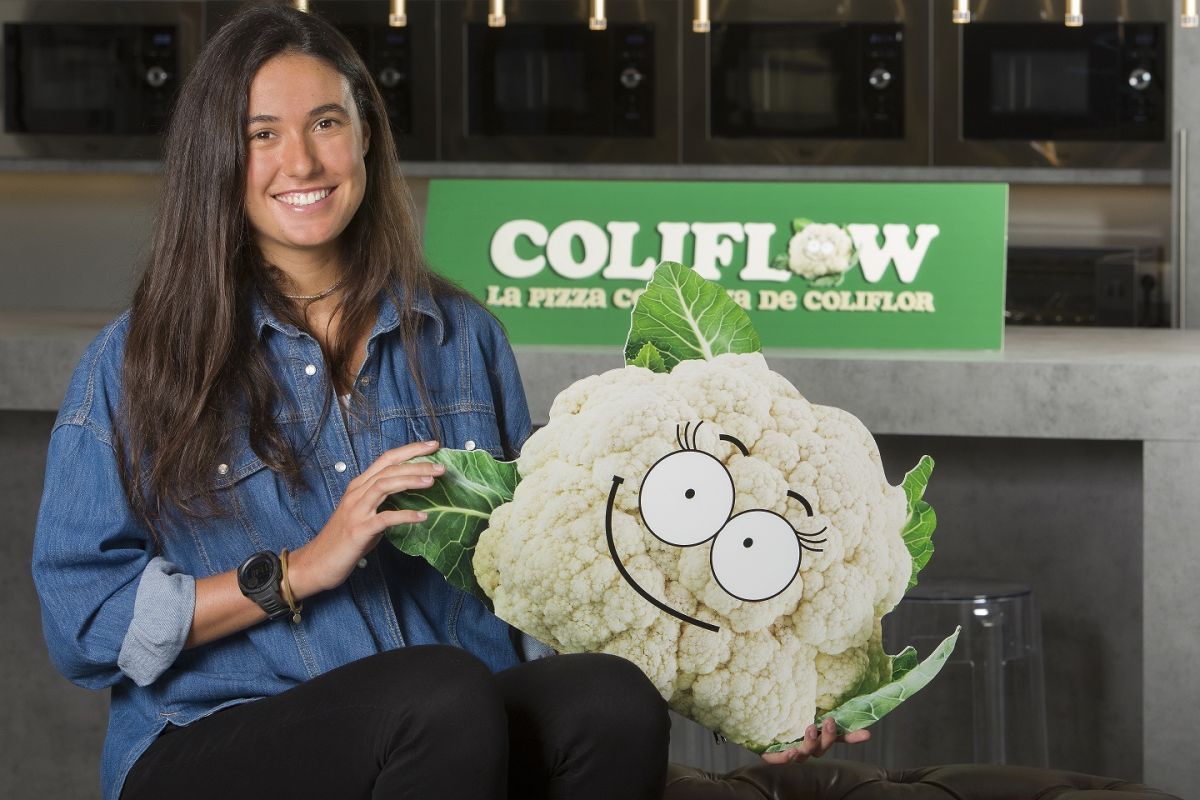 Coliflow, la marca de pizzas de coliflor de Alba Sánchez-Vicario, aumenta sus ventas hasta un 46%