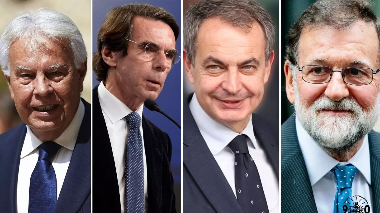 Los expresidentes González, Aznar, Zapatero y Rajoy estarán en la UIMP el 5 y 6 de julio