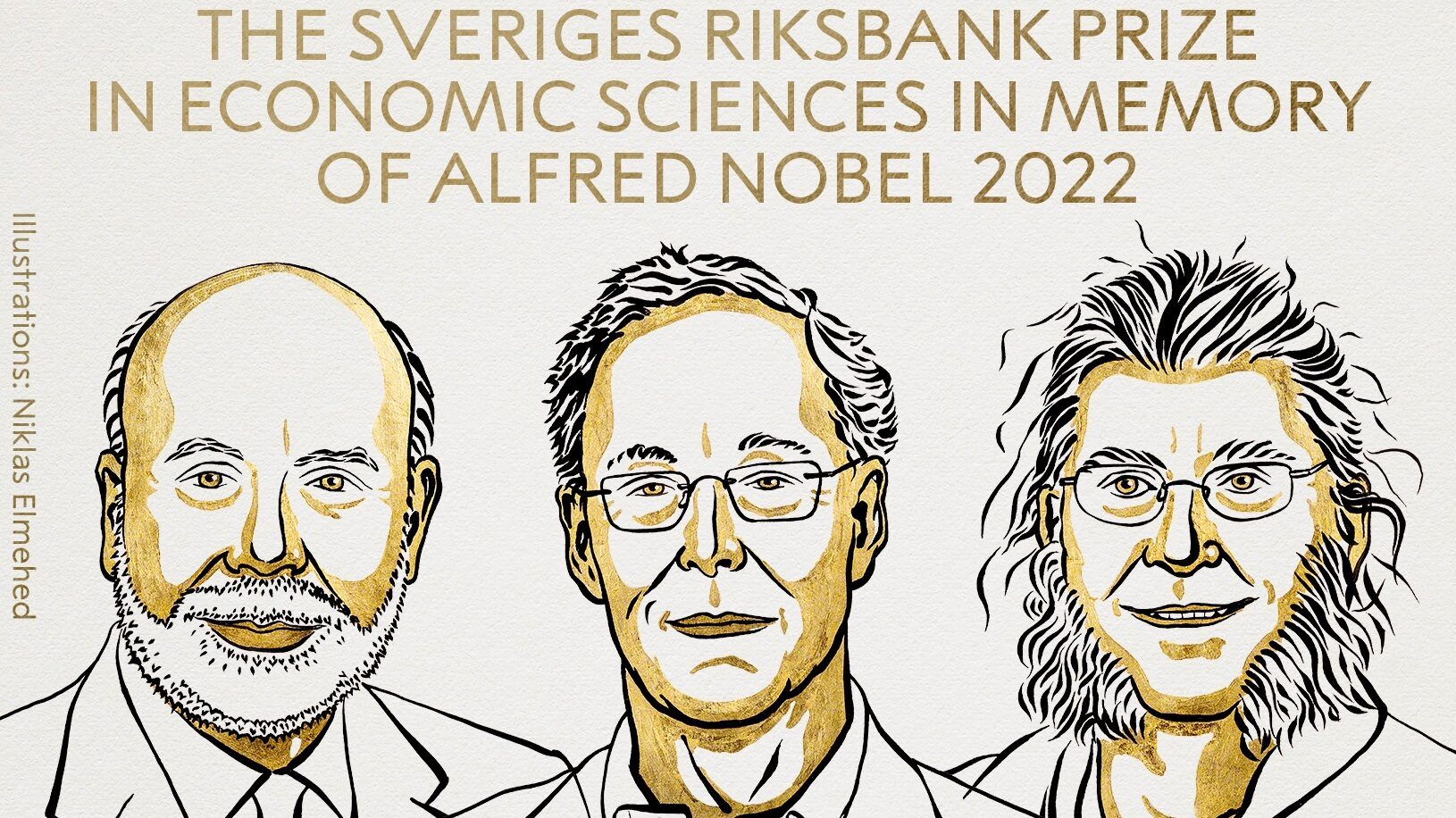 ) Bernanke, Diamond y Dybvig, galardonados con el Nobel de Economía