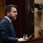 Aragonès presenta a su nuevo Govern ante el Parlament