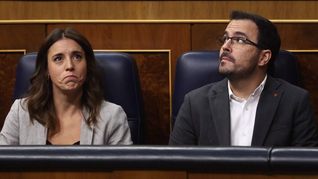 Irene Montero y Alberto Garzón suben su gasto en personal 3,5 millones en plena crisis