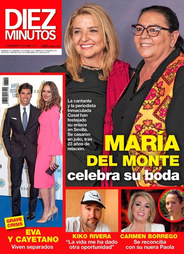 Portada de la revista Diez Minutos, miércoles 26 de octubre