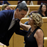 Pedro Sánchez y Susana Díaz en un sesión reciente del Senado. Foto/ Europa Press