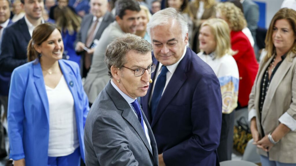 Feijóo sitúa a González Pons como director de campaña de las europeas sin revelar aún a su candidato