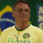 Jair Bolsonaro durante las elecciones de Brasil