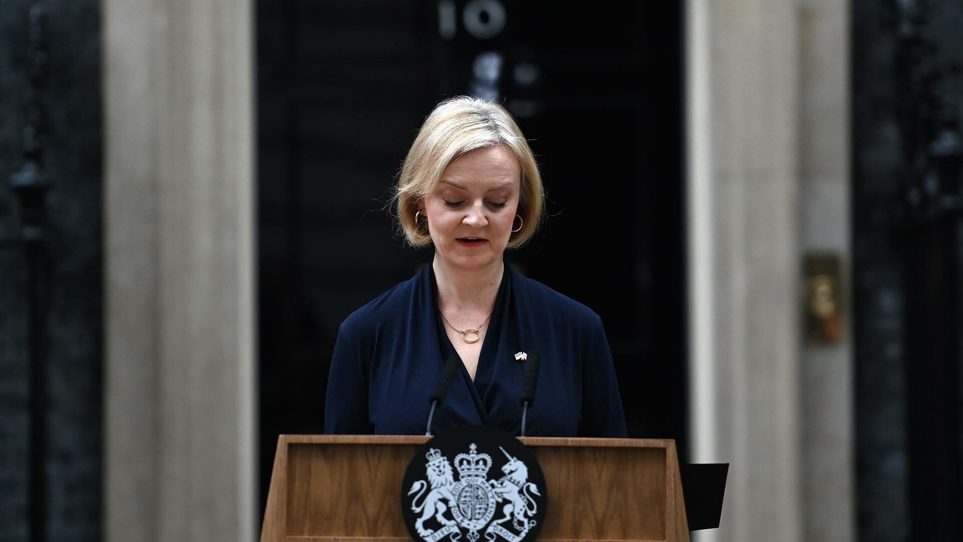 La hasta ahora primera ministra británica, Liz Truss