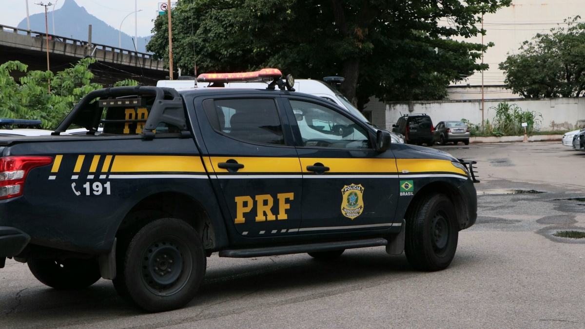 Vehículo de la Policía Federal de Tráfico (PRF) de Brasil
