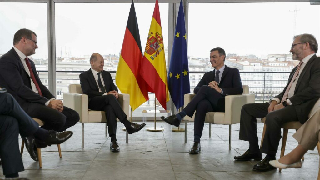 España y Alemania cierran la cumbre de La Coruña sin mencionar el escudo antimisiles