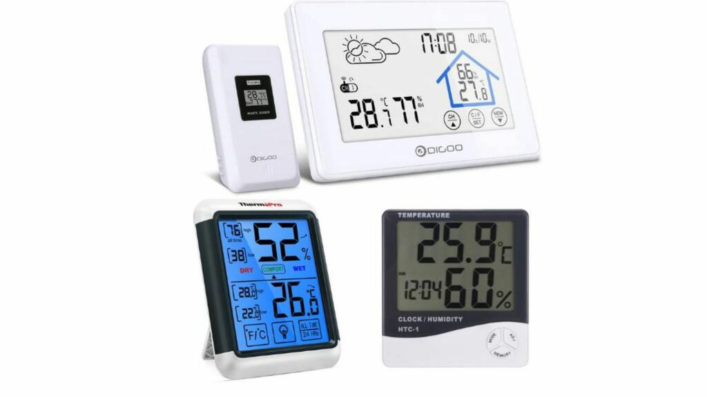 Los mejores termómetros higrómetros digitales para tu hogar