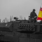 Militares españoles en el transcurso del ejercicio Iron Spear de 2022, en Letonia