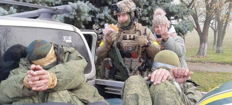 soldados ucranianos en Jersón