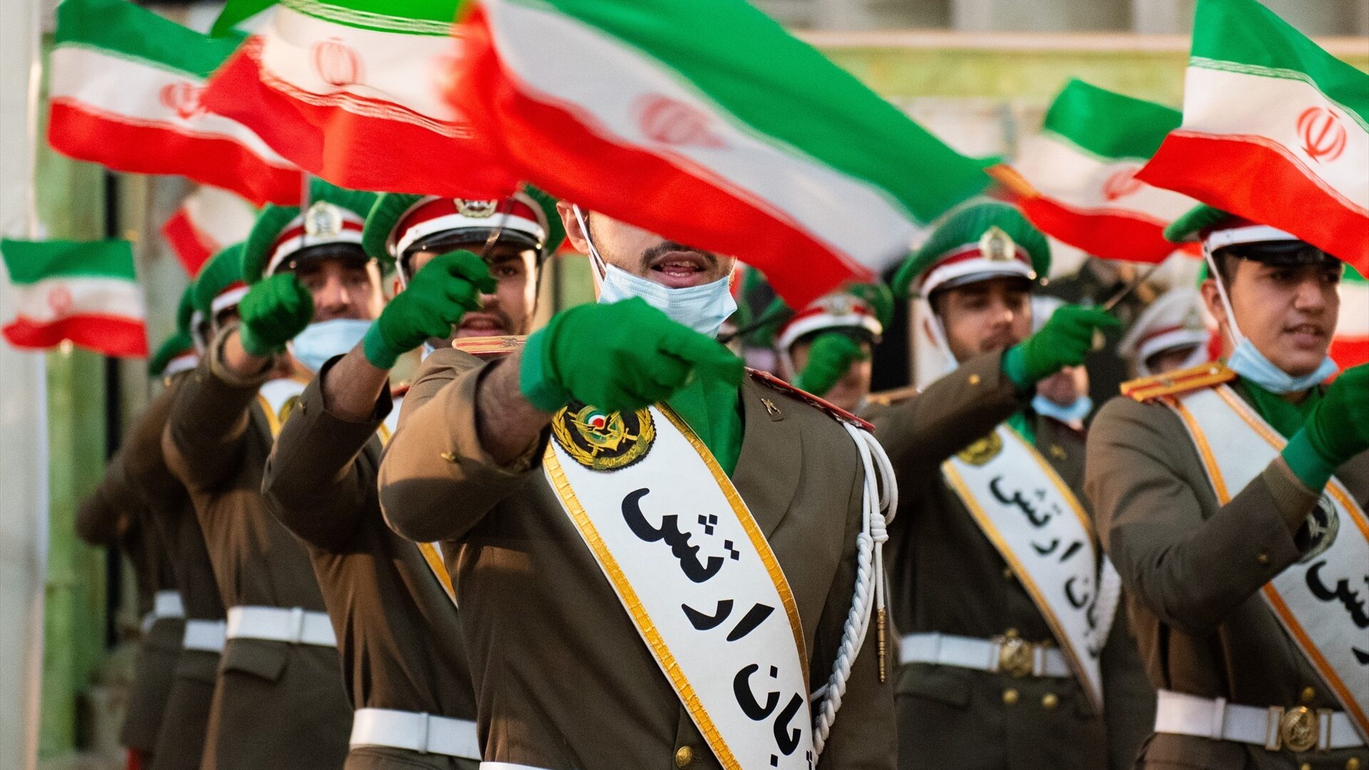 Soldados de Irán. SOBHAN FARAJVAN/ ZUMA PRESS