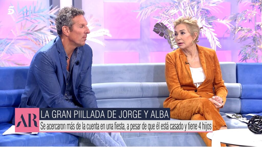 Joaquín Prat se pronuncia tras el vídeo y las fotos de Jorge Pérez y Alba Carrillo tonteando y dándose besos