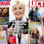 La salud de Concha Velasco, las memorias de Ágatha Ruiz de la Prada y el novio de Genoveva Casanova, en las portadas de las revistas